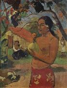 Paul Gauguin, Woman Holdinga Fruit